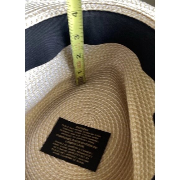 Eric Javits Squishee Instinct Hat Womens One Size Natural Black Sun UPF 50+ - Picture 5 of 14